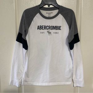 Boys abercrombie kids long sleeve t-shirt